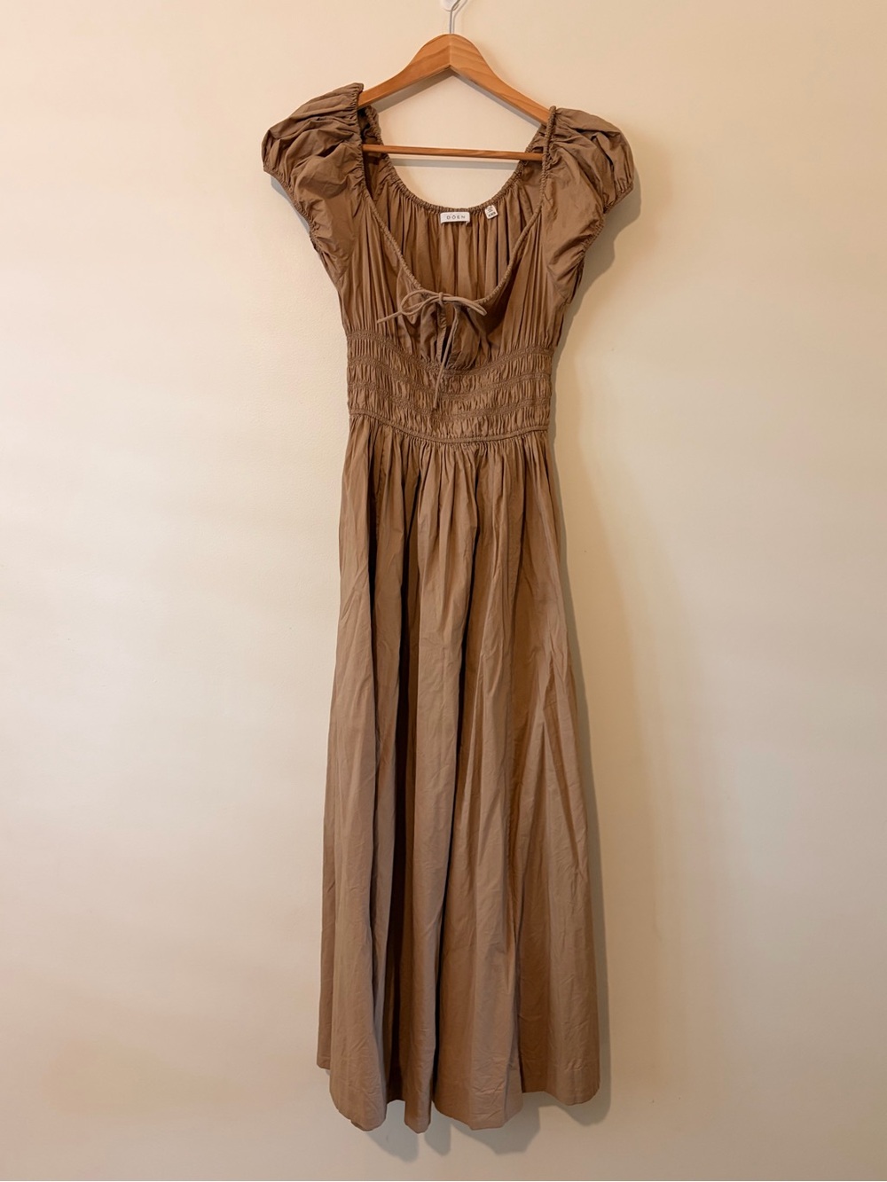 Doen Quinn Dress XXS in Tan